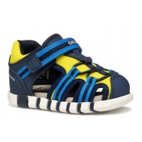Sandale Geox B Sandal Iupidoo A Dbk Mesh B555Pa 05014 C4502 Navy Fluo Yellow Sandale Geox B Sandal Iupidoo A Dbk Mesh B555Pa 05014 C4502 Navy Fluo Yellow