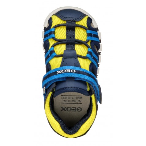 Sandale Geox B Sandal Iupidoo A Dbk Mesh B555Pa 05014 C4502 Navy Fluo Yellow