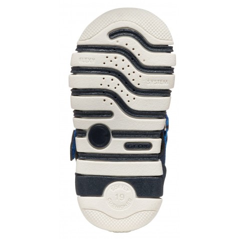 Sandale Geox B Sandal Iupidoo A Dbk Mesh B555Pa 05014 C4502 Navy Fluo Yellow