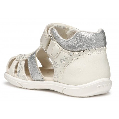 Sandale Geox B Sandal Zapito A Vit Sint B556Fa 000Bc C0007 White Silver