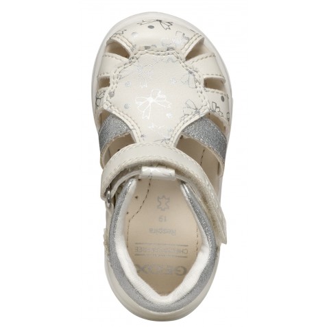 Sandale Geox B Sandal Zapito A Vit Sint B556Fa 000Bc C0007 White Silver