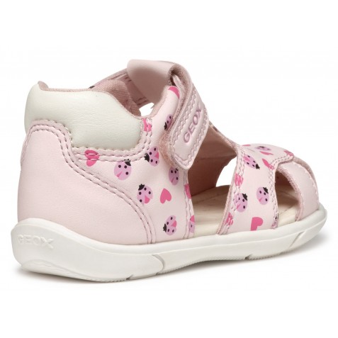 Sandale Geox B Sandal Zapito B Vit Sint B556Fb 000Bc C8175 Lt Pink White