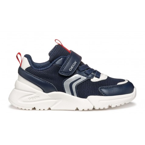 Sneakers Geox J Loftus A Mesh J55Mqb 01454 C0735 Navy Red