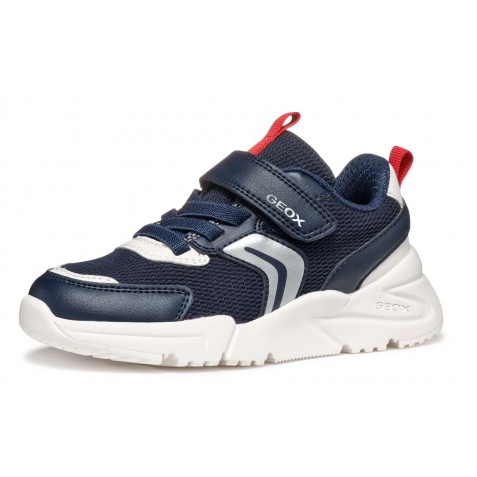 Sneakers Geox J Loftus A Mesh J55Mqb 01454 C0735 Navy Red