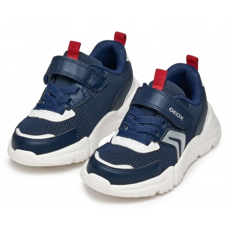 Sneakers Geox J Loftus A Mesh J55Mqb 01454 C0735 Navy Red