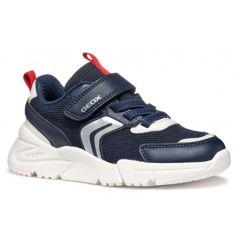 Sneakers Geox J Loftus A Mesh J55Mqb 01454 C0735 Navy Red