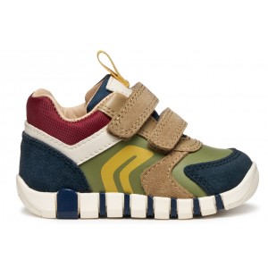 Sneakers Geox B Iupidoo B3555D 05422 CF4E3 Navy Pistachio