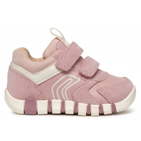 Sneakers Geox B Iupidoo B3558C 05422 C8047 Old Rose Ivory