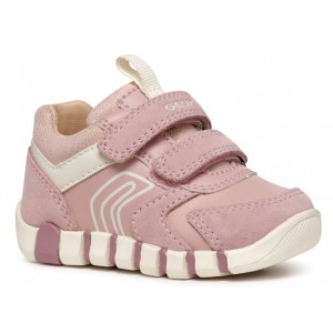Sneakers Geox B Iupidoo B3558C 05422 C8047 Old Rose Ivory