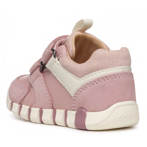 Sneakers Geox B Iupidoo B3558C 05422 C8047 Old Rose Ivory