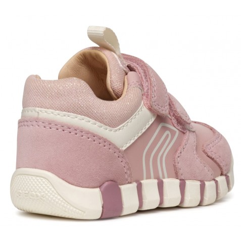 Sneakers Geox B Iupidoo B3558C 05422 C8047 Old Rose Ivory