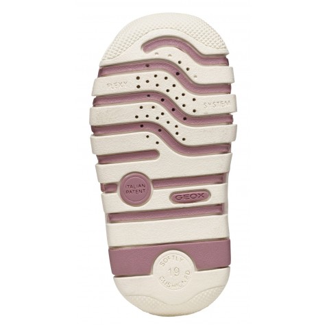 Sneakers Geox B Iupidoo B3558C 05422 C8047 Old Rose Ivory