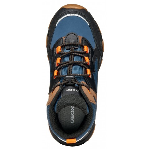 Ghete impermeabile Geox J Magnetar J463ZC 050FU C0948 Navy Brown