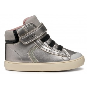 Ghete Geox B Gisli Girl B461MA 0AJ02 C1363 Silver Black Ghete Geox B Gisli Girl B461MA 0AJ02 C1363 Silver Black