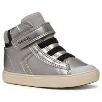 Ghete Geox B Gisli Girl B461MA 0AJ02 C1363 Silver Black Ghete Geox B Gisli Girl B461MA 0AJ02 C1363 Silver Black