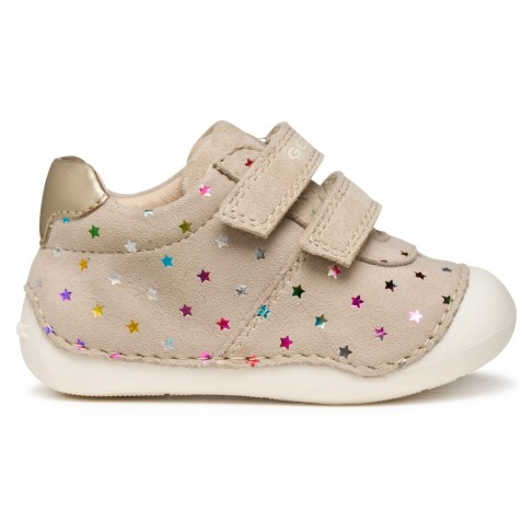 Sneakers Geox B Tutim B9440B 007NF C5379 Beige Lt Gold