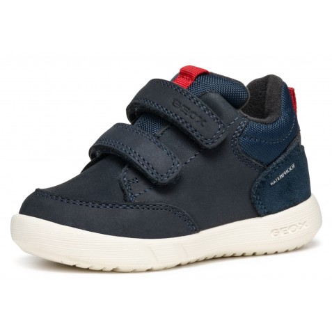 Sneakers impermeabili Geox B Hyroo B365EA 032FU C0735 Navy Red