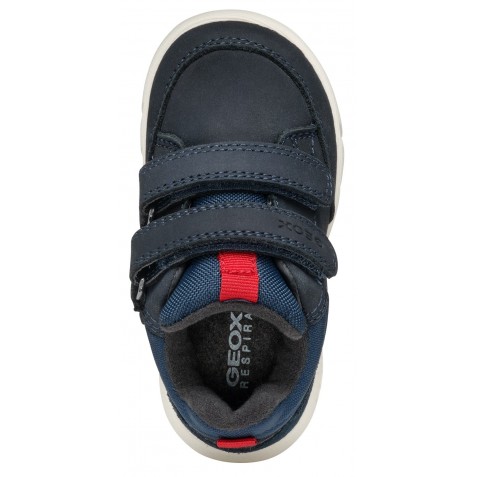Sneakers impermeabili Geox B Hyroo B365EA 032FU C0735 Navy Red