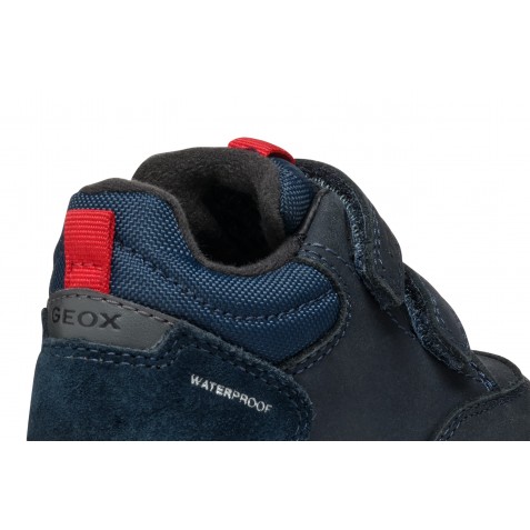 Sneakers impermeabili Geox B Hyroo B365EA 032FU C0735 Navy Red