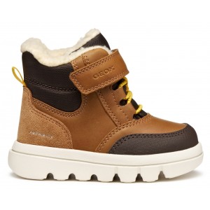 Cizme de zăpadă Geox B Willaboom B365BC 0ME22 C6654 Tobacco Dk Brown