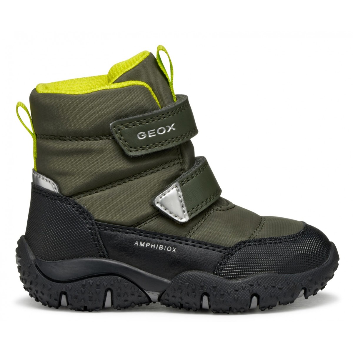Cizme de zăpadă Geox B Baltic B4620B 0FU50 C3X3S Dk Green Lime