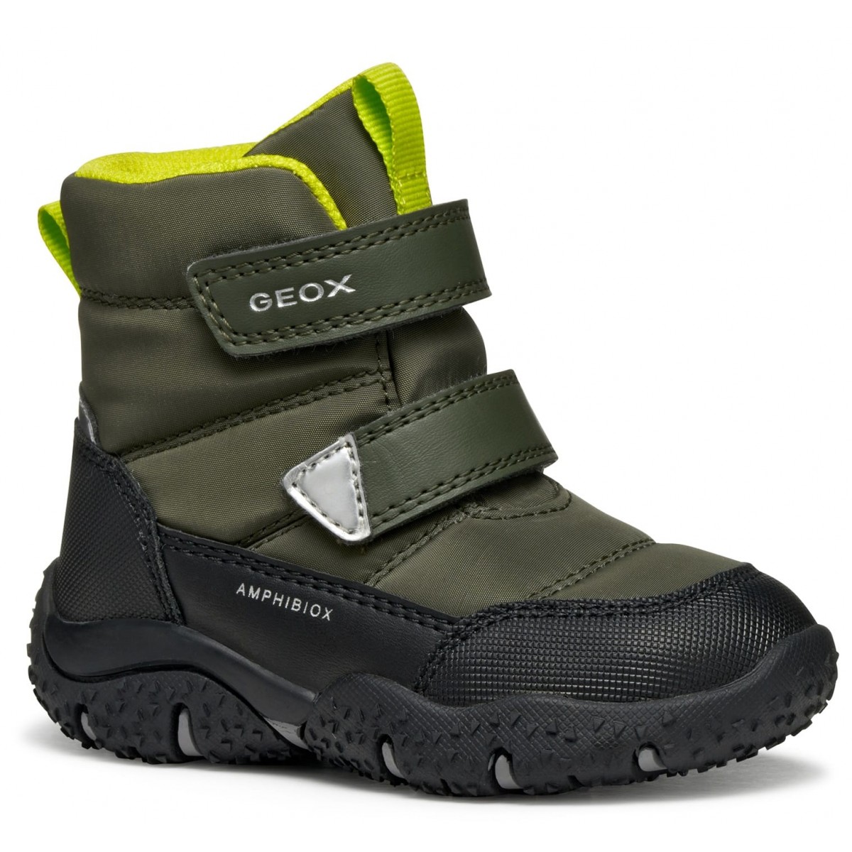 Cizme de zăpadă Geox B Baltic B4620B 0FU50 C3X3S Dk Green Lime