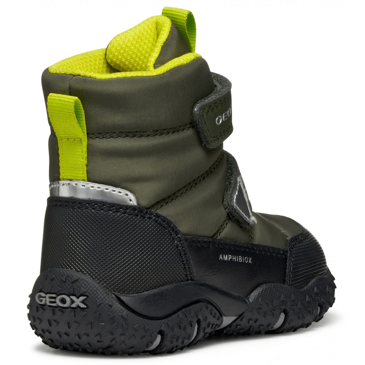 Cizme de zăpadă Geox B Baltic B4620B 0FU50 C3X3S Dk Green Lime
