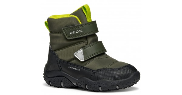 Cizme de zăpadă Geox B Baltic B4620B 0FU50 C3X3S Dk Green Lime