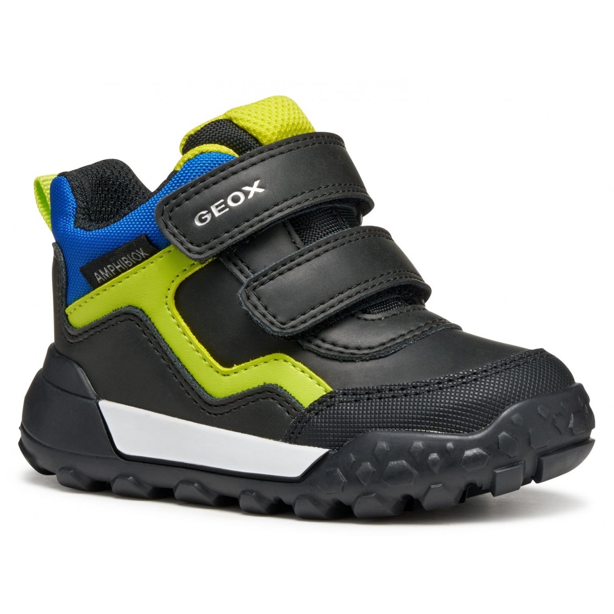 Ghete impermeabile Geox B Trekkyup B566LB 0MEFU C9299 Black Fluo