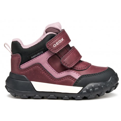 Ghete impermeabile Geox B Trekkyup B566MB 0MEFU C7329 Burgundy Rose