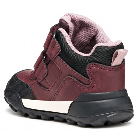 Ghete impermeabile Geox B Trekkyup B566MB 0MEFU C7329 Burgundy Rose
