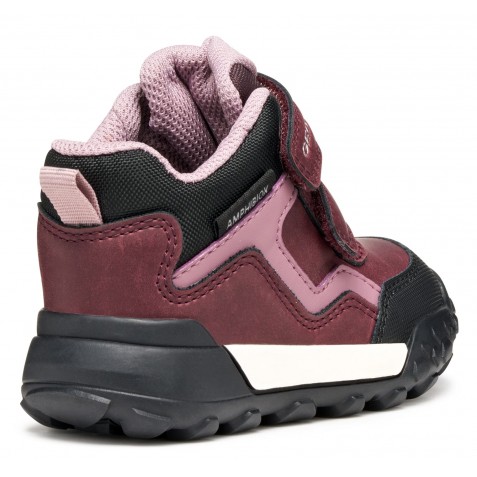 Ghete impermeabile Geox B Trekkyup B566MB 0MEFU C7329 Burgundy Rose