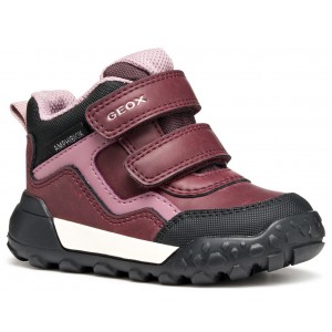 Ghete impermeabile Geox B Trekkyup B566MB 0MEFU C7329 Burgundy Rose