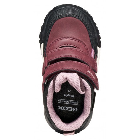 Ghete impermeabile Geox B Trekkyup B566MB 0MEFU C7329 Burgundy Rose