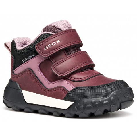 Ghete impermeabile Geox B Trekkyup B566MB 0MEFU C7329 Burgundy Rose