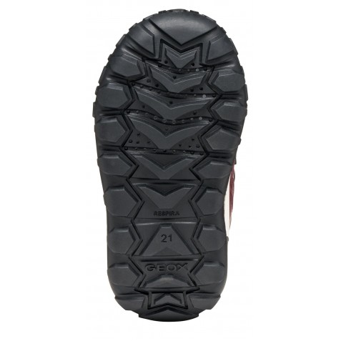 Ghete impermeabile Geox B Trekkyup B566MB 0MEFU C7329 Burgundy Rose