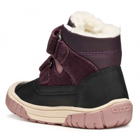 Ghete de zăpadă Geox B Omar B462LC 022FU C9228 Black Dk Purple