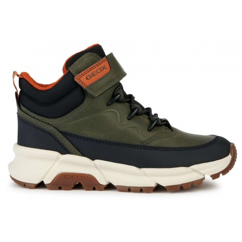 Ghete impermeabile Geox Flexyper Plus J36LCG 0MEFU C0623 Military Orange