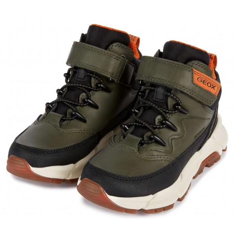 Ghete impermeabile Geox Flexyper Plus J36LCG 0MEFU C0623 Military Orange