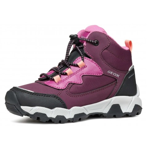 Ghete impermeabile Geox J Magnetar J464LB 050FU C7005 Bordeaux