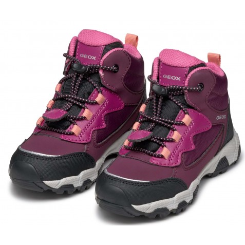 Ghete impermeabile Geox J Magnetar J464LB 050FU C7005 Bordeaux