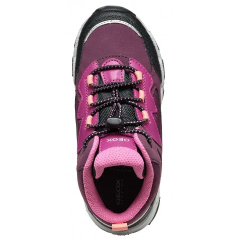 Ghete impermeabile Geox J Magnetar J464LB 050FU C7005 Bordeaux