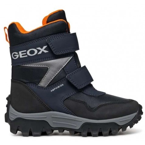 Cizme de zăpadă Geox J46FRE 0FU50 C0659 J Himalaya Navy Orange