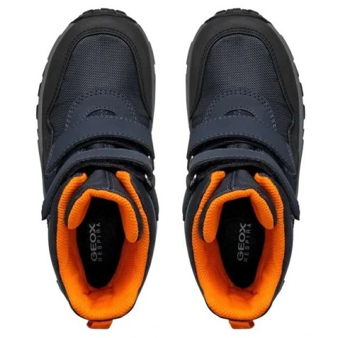 Cizme de zăpadă Geox J46FRE 0FU50 C0659 J Himalaya Navy Orange