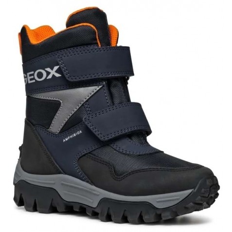 Cizme de zăpadă Geox J46FRE 0FU50 C0659 J Himalaya Navy Orange