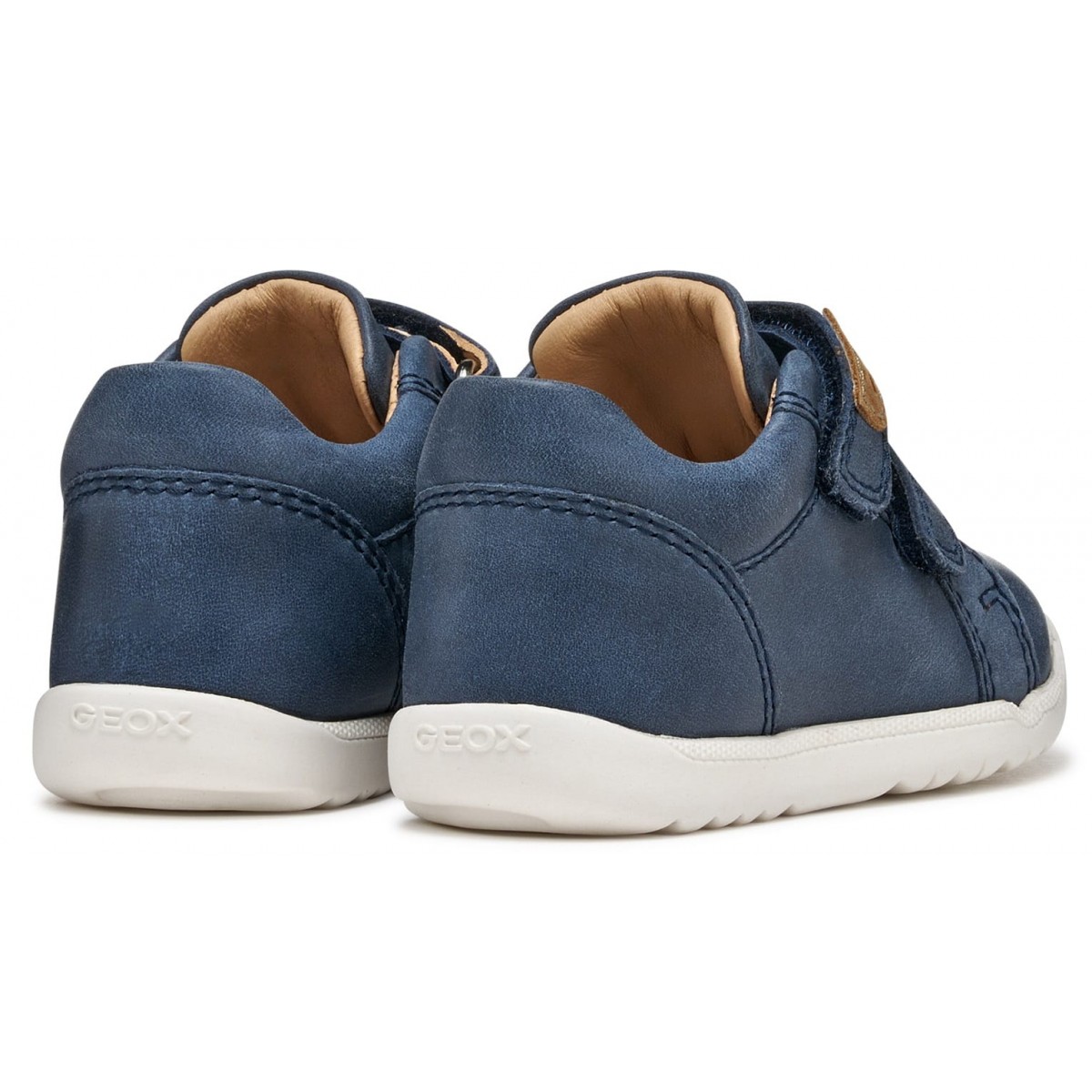 Sneakers Geox B Macchia B254NB 000CL C4002 Navy. Copii, Piele