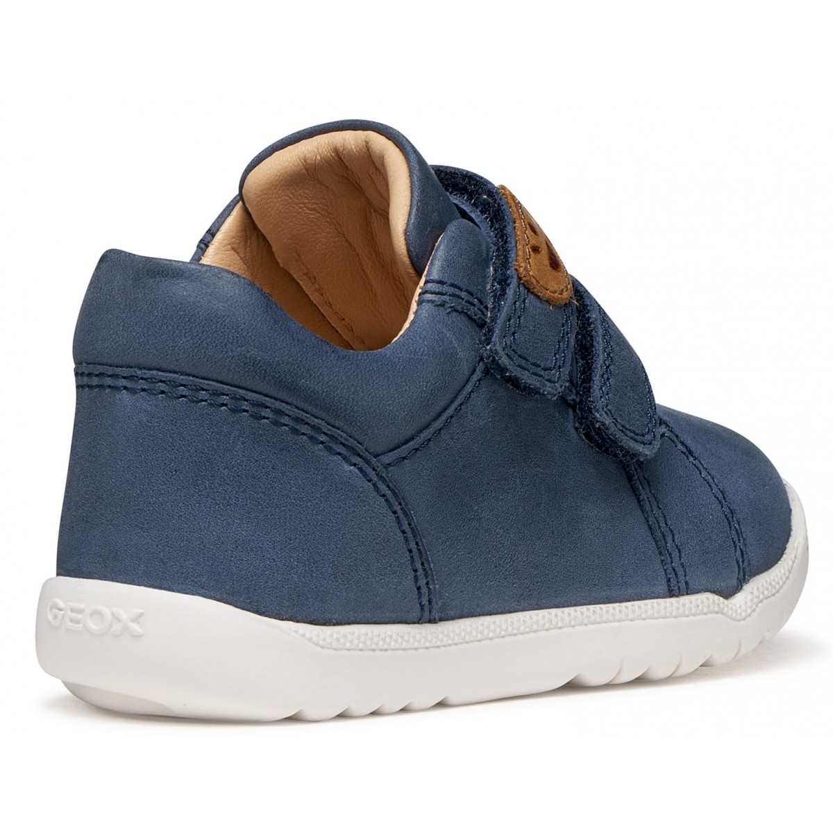 Sneakers Geox B Macchia B254NB 000CL C4002 Navy. Copii, Piele