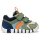 Sneakers Geox B Iupidoo B3555D 02214 CD3F4 Olive Navy