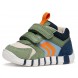 Sneakers Geox B Iupidoo B3555D 02214 CD3F4 Olive Navy