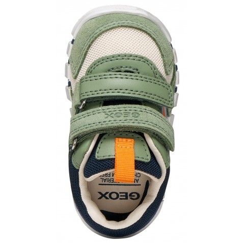 Sneakers Geox B Iupidoo B3555D 02214 CD3F4 Olive Navy